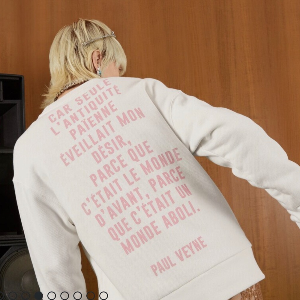 Gucci Jean Harlow' Cotton Sweatshirt